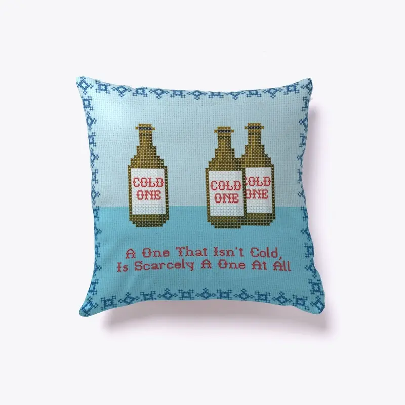 Cold Ones Pillow