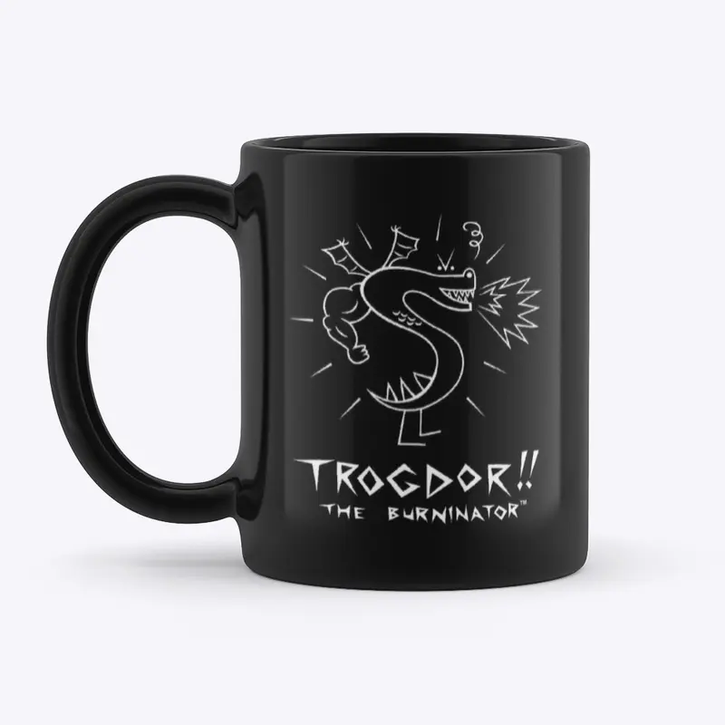 Trogdor! The Burninator Mug - Black